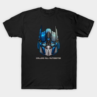 Calling All Autobots Artwork T-Shirt